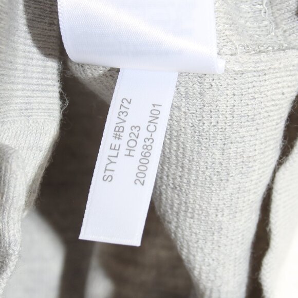 J. Crew Merino Wool V-Neck Sweater-Vest Silver Sequin Gray Embellished Sz Medium - Picture 14 of 14